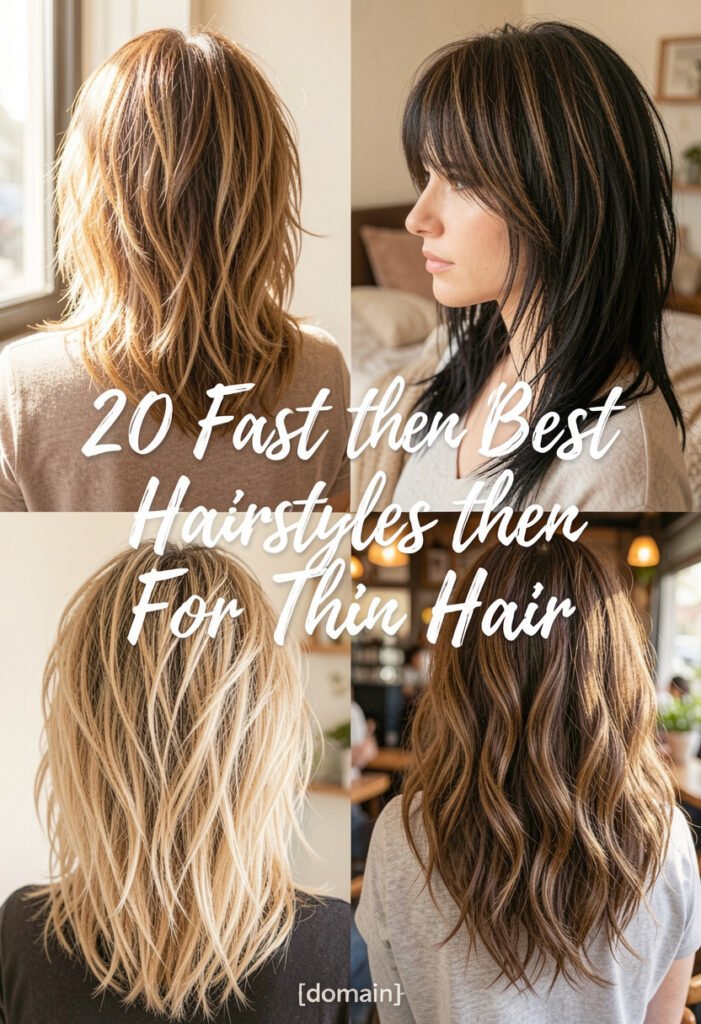 20 Fast Best Hairstyles For Thin Hair To Look Thicker