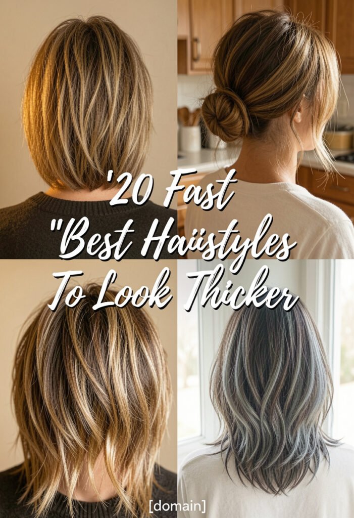 20 Fast Best Hairstyles For Thin Hair To Look Thicker
