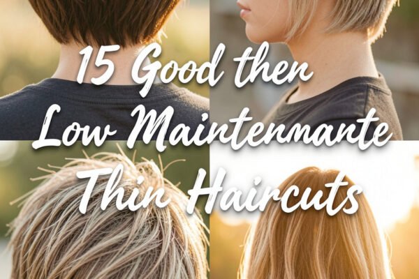 15 Good Low Maintenance Haircuts For Thin Hair