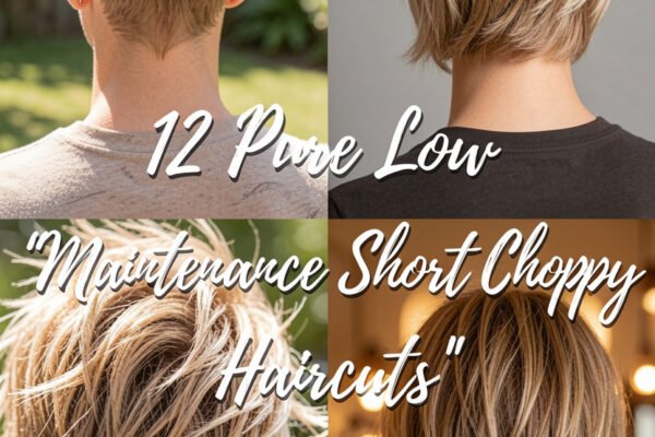 12 Pure Low Maintenance Short Choppy Haircuts