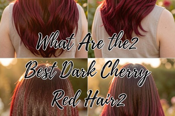 What Are the Best Dark Cherry Red Hair Color On Brunette?