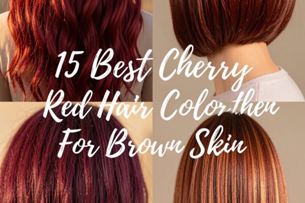 15 Best Cherry Red Hair Color For Brown Skin