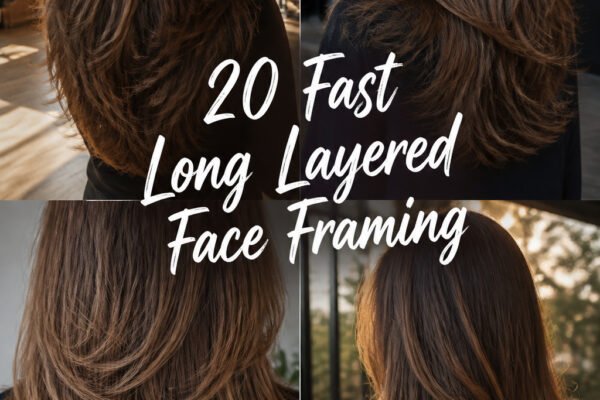 20 Fast Long Layered Haircuts With Face Framing Layers