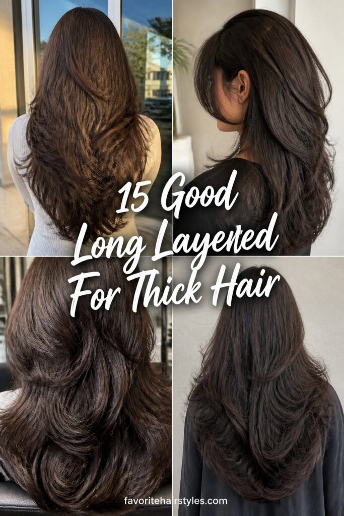 15 Good Long Layered Haircuts For Thick Hair