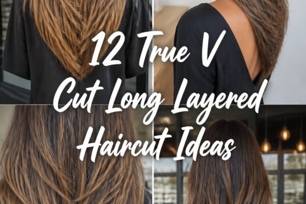 12 True V Cut Long Layered Haircut Ideas
