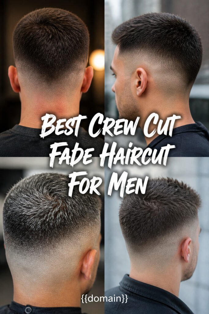 What Are the Best Crew Cut Fade Haircut For Men?