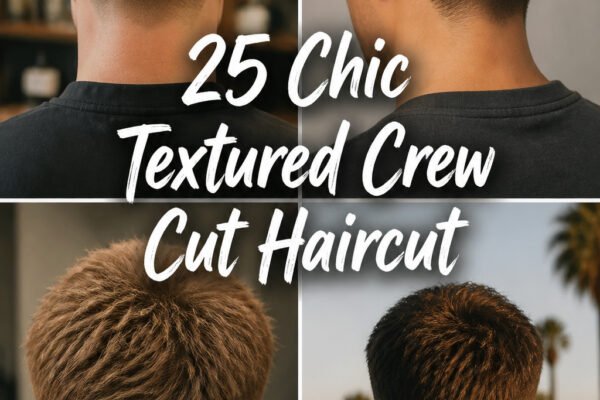 25 Chic Textured Crew Cut Haircut