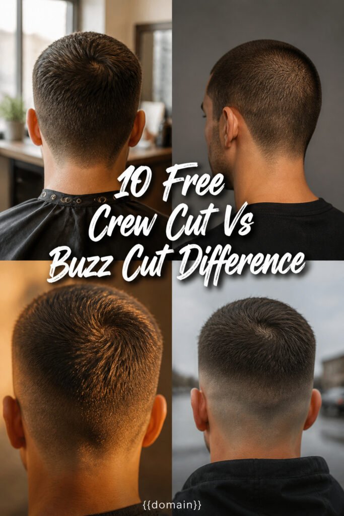10 Free Crew Cut Vs Buzz Cut Difference