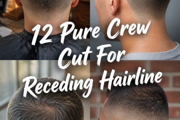 12 Pure Crew Cut For Receding Hairline