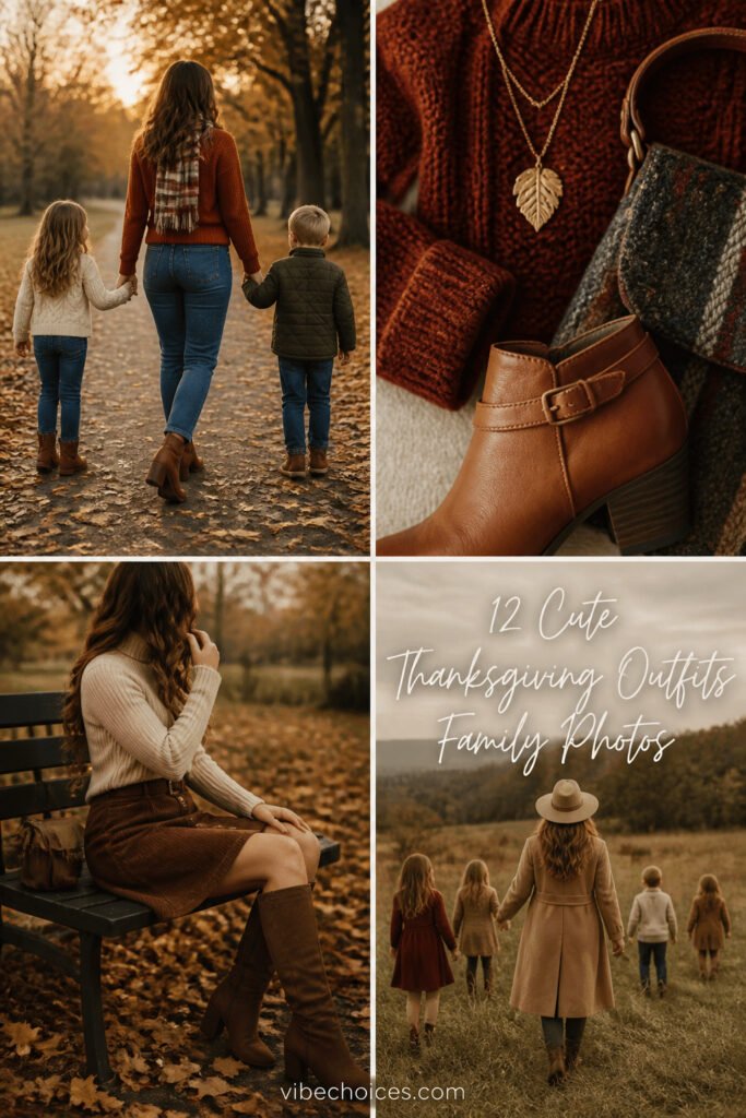 12 Cute Thanksgiving Outfit Ideas For Family Photos