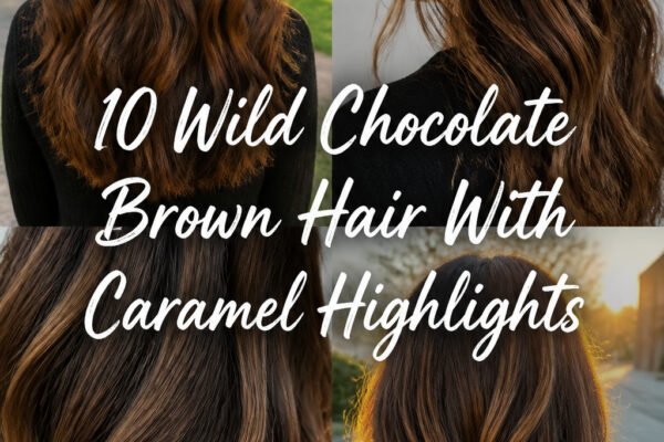 10 Wild Chocolate Brown Hair With Caramel Highlights