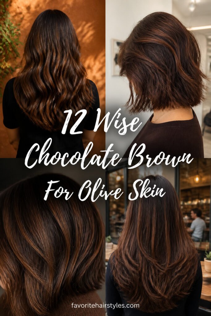 12 Wise Chocolate Brown Hair Color For Olive Skin