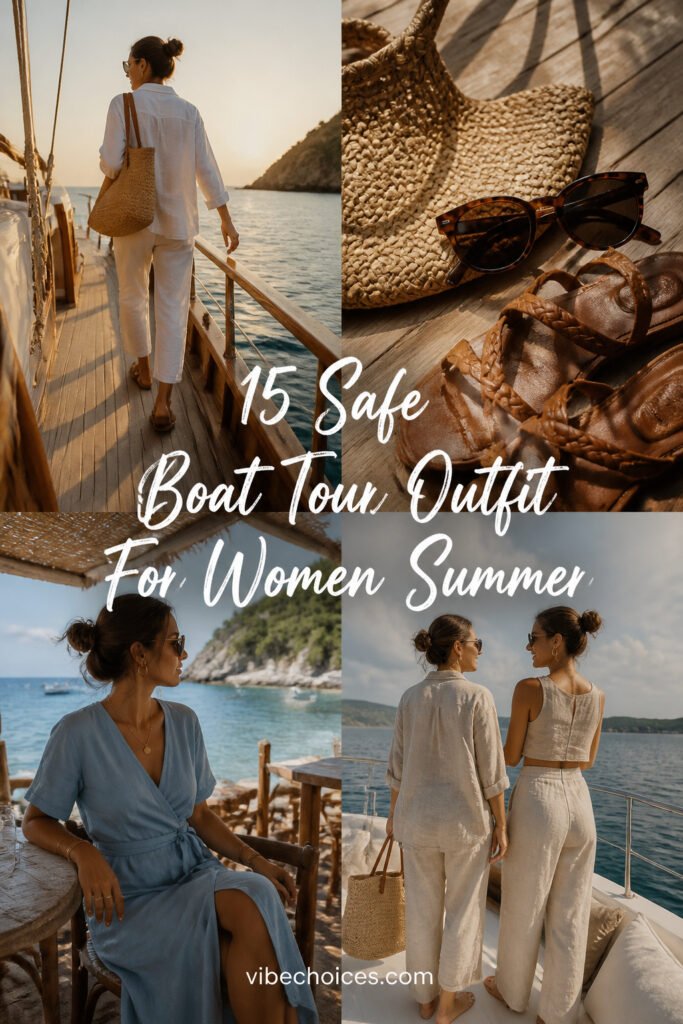15 Safe Boat Tour Outfit For Women Summer