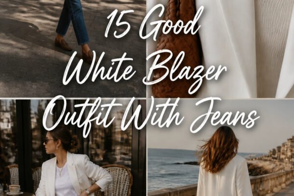15 Good White Blazer Outfit With Jeans
