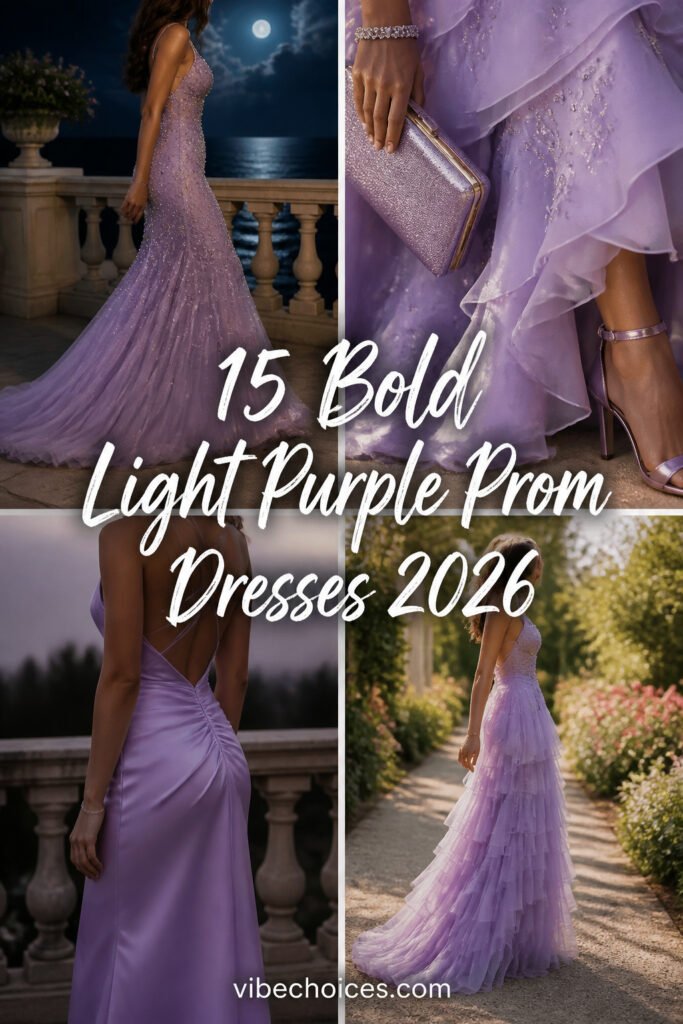 15 Bold Light Purple Prom Dresses 2026