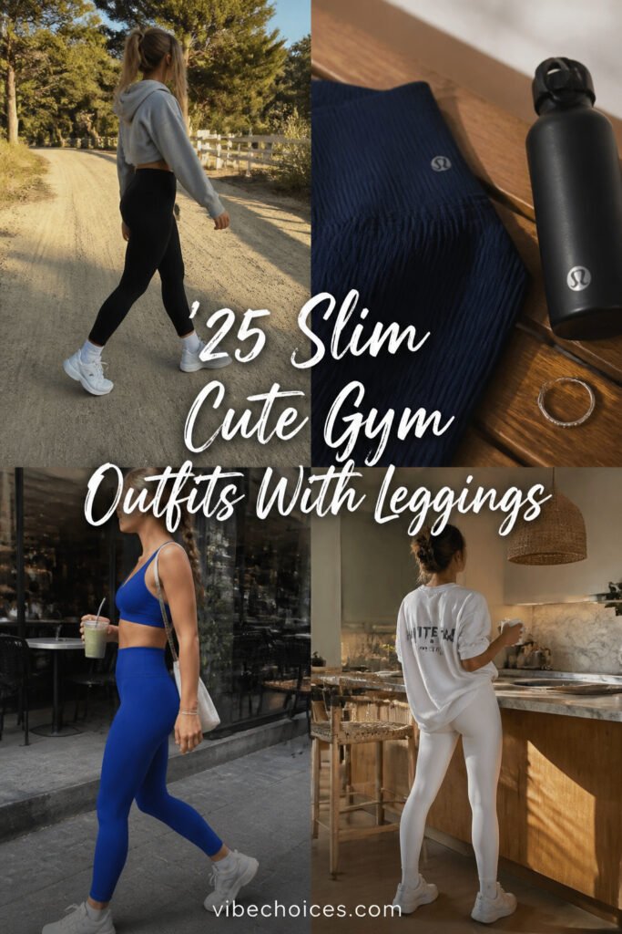 25 Slim Cute Gym Outfits With Leggings