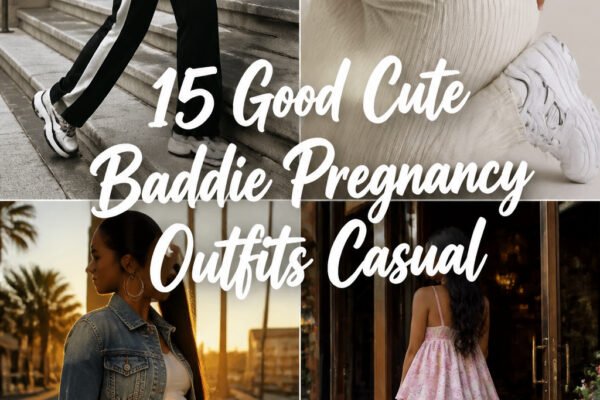 15 Good Cute Baddie Pregnancy Outfits Casual