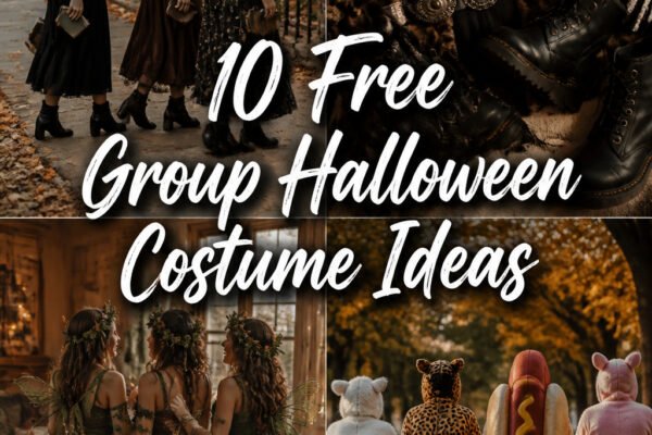 10 Free Group Halloween Costume Ideas