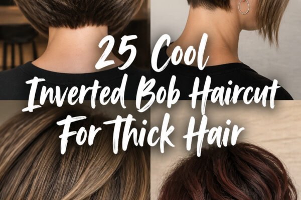 25 Cool Inverted Bob Haircut For Thick Hair
