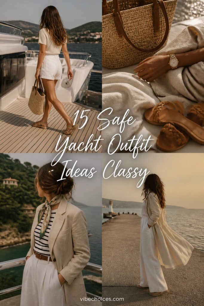 15 Safe Yacht Outfit Ideas Classy