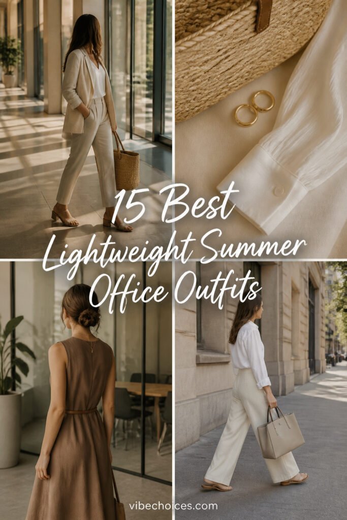 15 Best Lightweight Summer Office Outfits