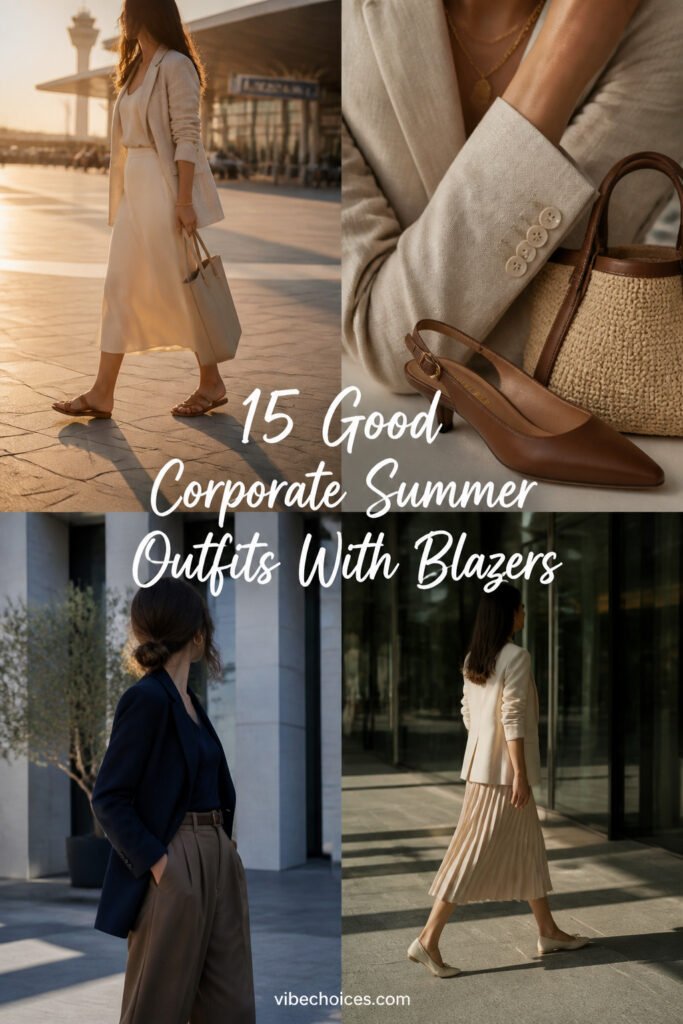 15 Good Corporate Summer Outfits With Blazers