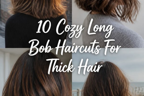 10 Cozy Long Bob Haircuts For Thick Hair