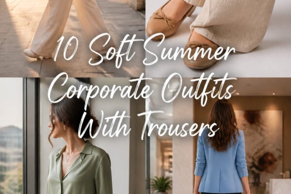 10 Soft Summer Corporate Outfits With Trousers
