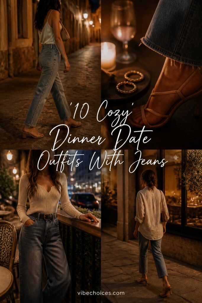 10 Cozy Dinner Date Outfits With Jeans