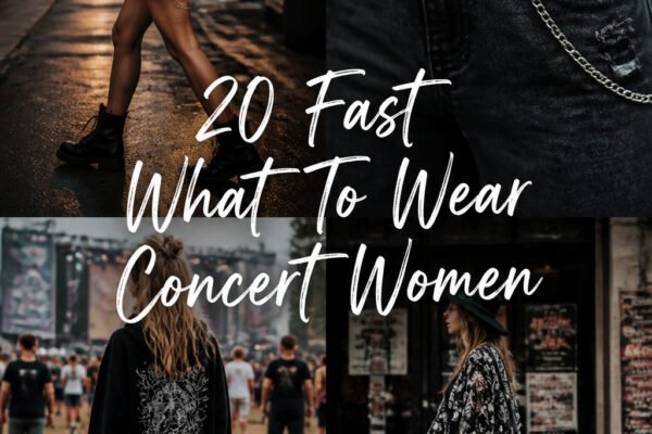 20 Fast What To Wear To A Concert Women