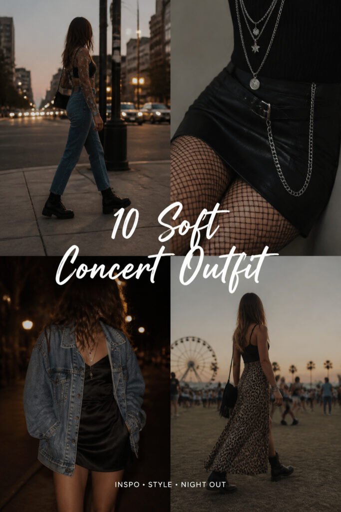 10 Soft Concert Outfit Ideas Casual