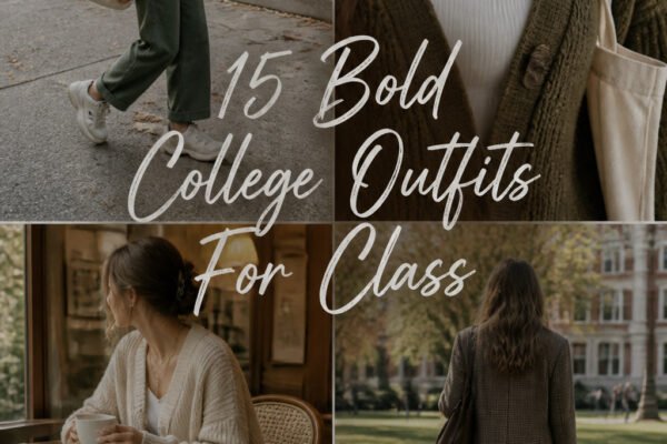15 Bold College Outfits For Class