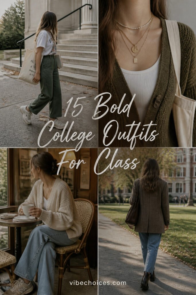 15 Bold College Outfits For Class