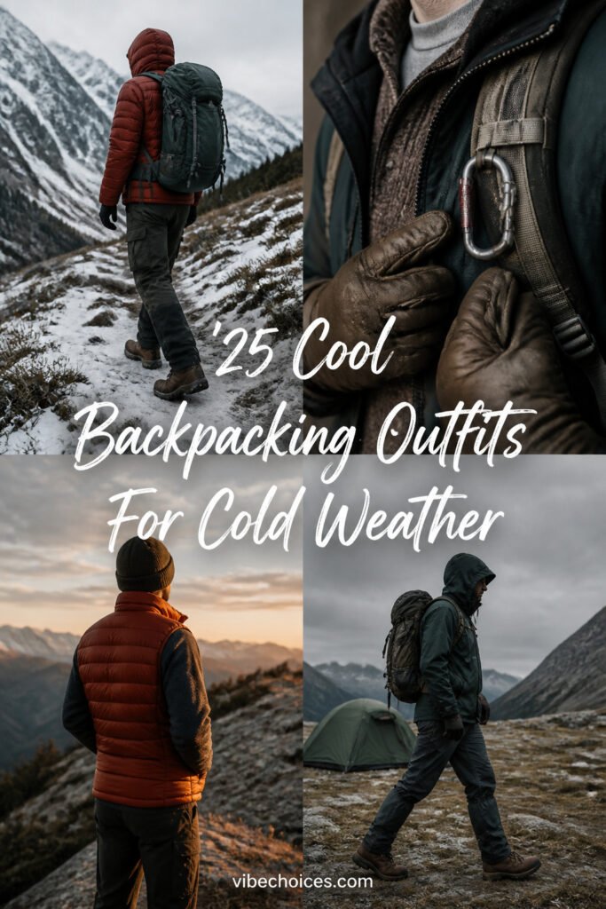 25 Cool Backpacking Outfits For Cold Weather