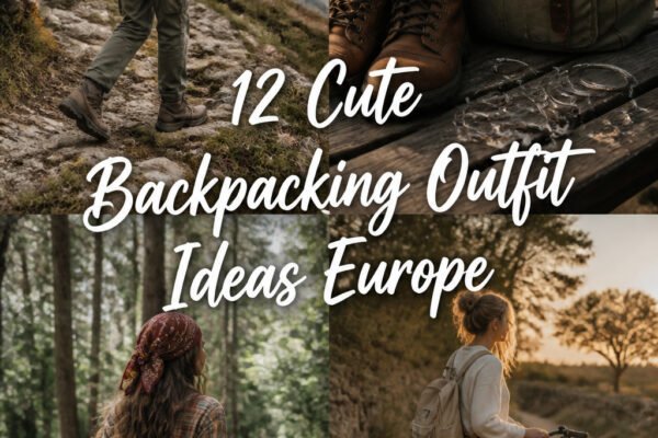 12 Cute Backpacking Outfit Ideas Europe