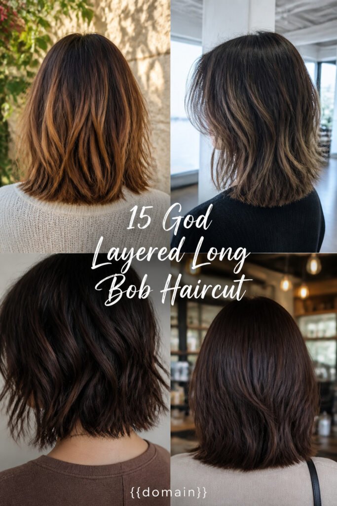 15 Good Layered Long Bob Haircut (Lob)