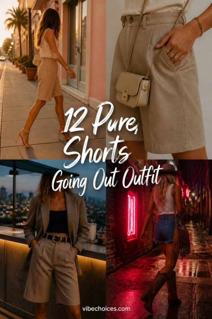 12 Pure Micro Shorts Going Out Outfit