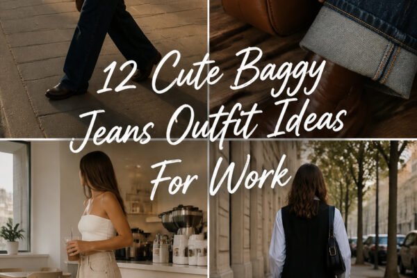 12 Cute Baggy Jeans Outfit Ideas For Work