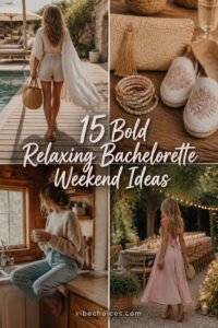 15 Bold Relaxing Bachelorette Weekend Ideas