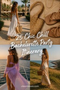 25 Chic Chill Bachelorette Party Itinerary