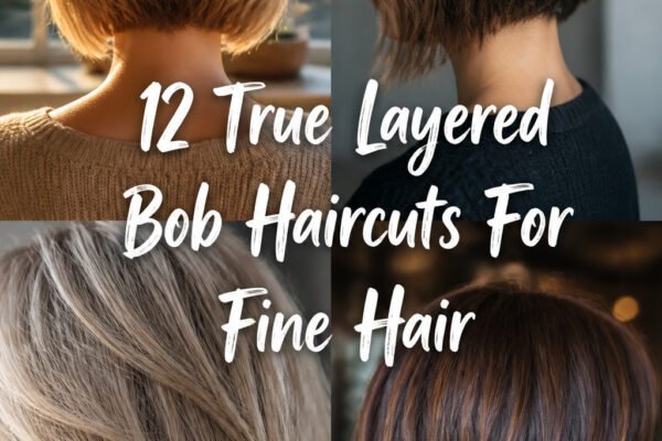 12 True Layered Bob Haircuts For Fine Hair