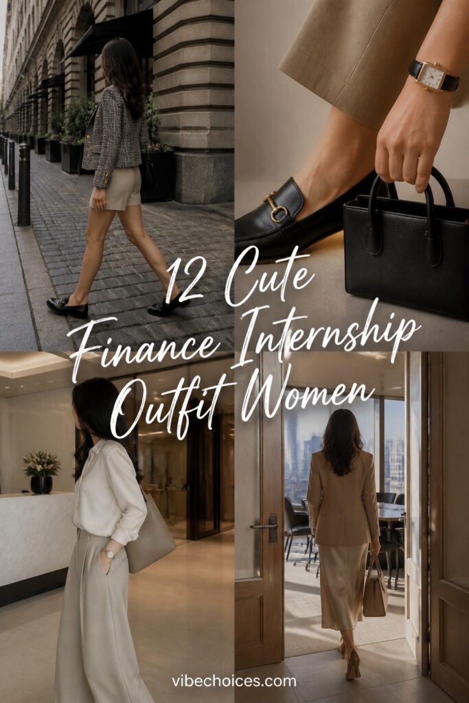 12 Cute Finance Internship Outfit Women