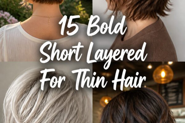 15 Bold Short Layered Haircuts For Thin Hair