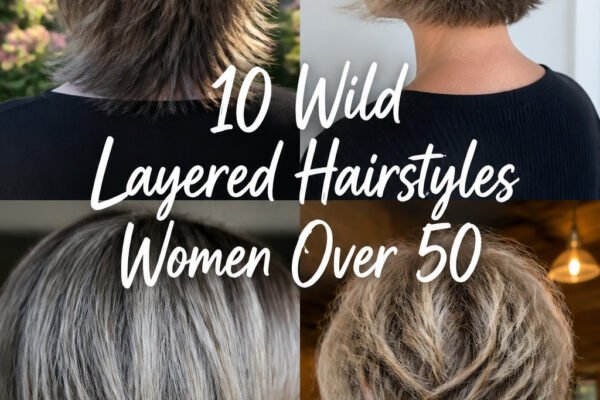10 Wild Layered Hairstyles For Women Over 50 With Bangs