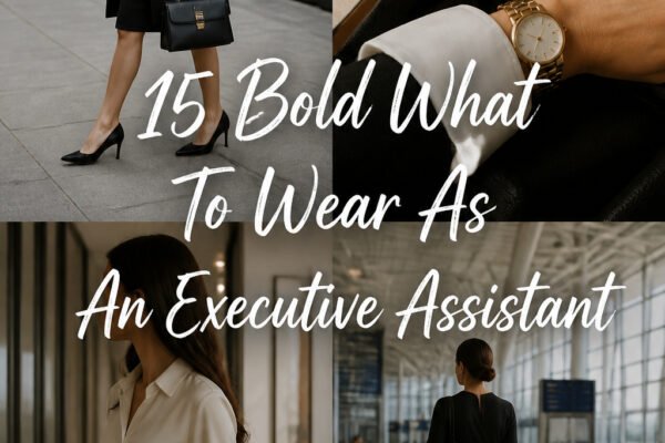 15 Bold What To Wear As An Executive Assistant