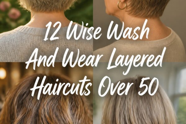 12 Wise Wash And Wear Layered Haircuts Over 50