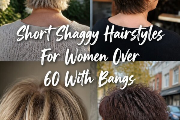15 Best Short Shaggy Hairstyles For Women Over 60 With Bangs