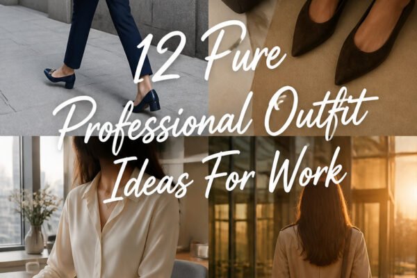 12 Pure Professional Outfit Ideas For Work