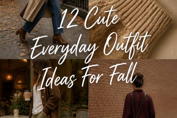 12 Cute Everyday Outfit Ideas For Fall