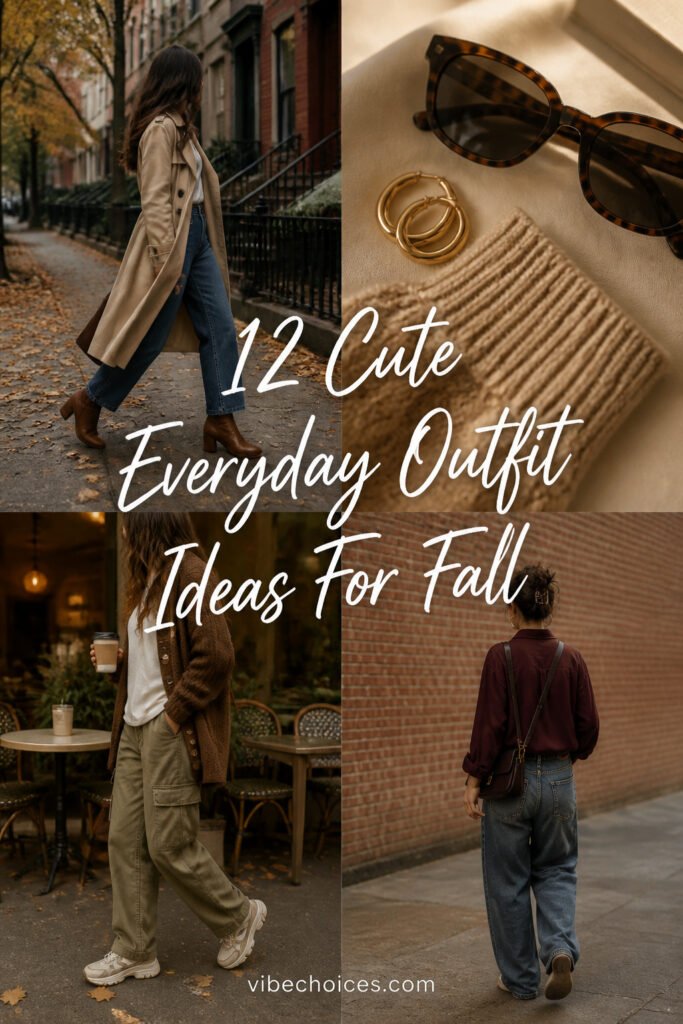 12 Cute Everyday Outfit Ideas For Fall